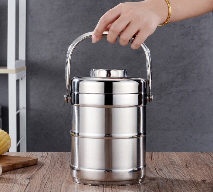 1.4L Stainless Steel Insulated Food Jar Lunchbox Container Portable Thermos