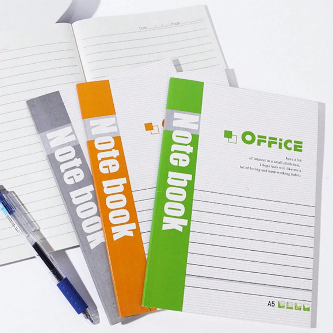 10 Pack A5 Softcover Notebooks for Office and School