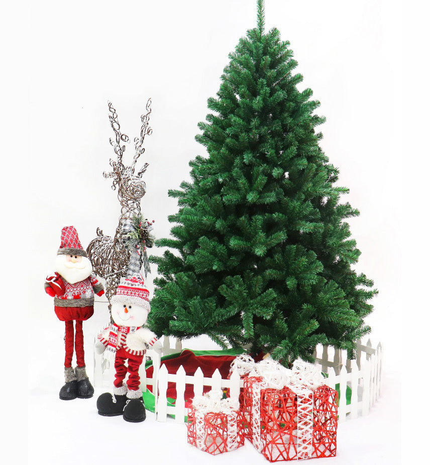 1.8m Classic Christmas Tree 650T Lush Green Artificial Pine Holiday Decor