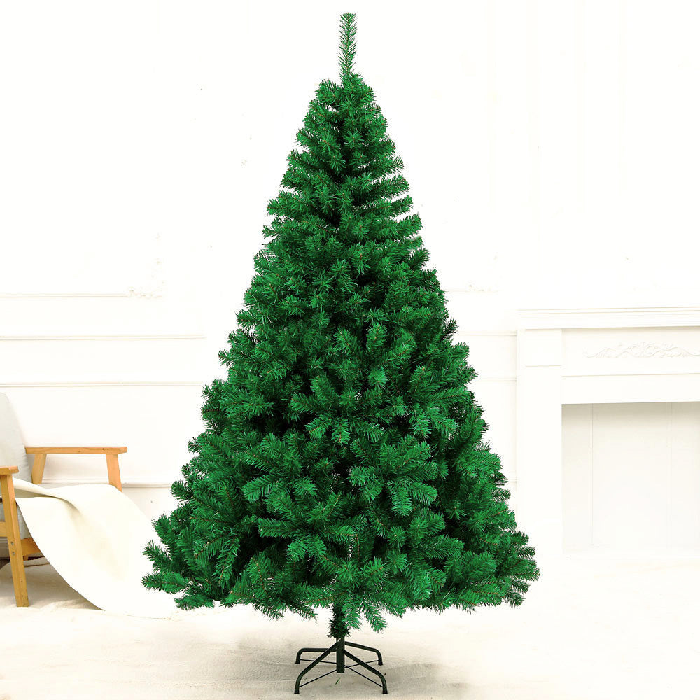 1.8m Classic Christmas Tree 650T Lush Green Artificial Pine Holiday Decor