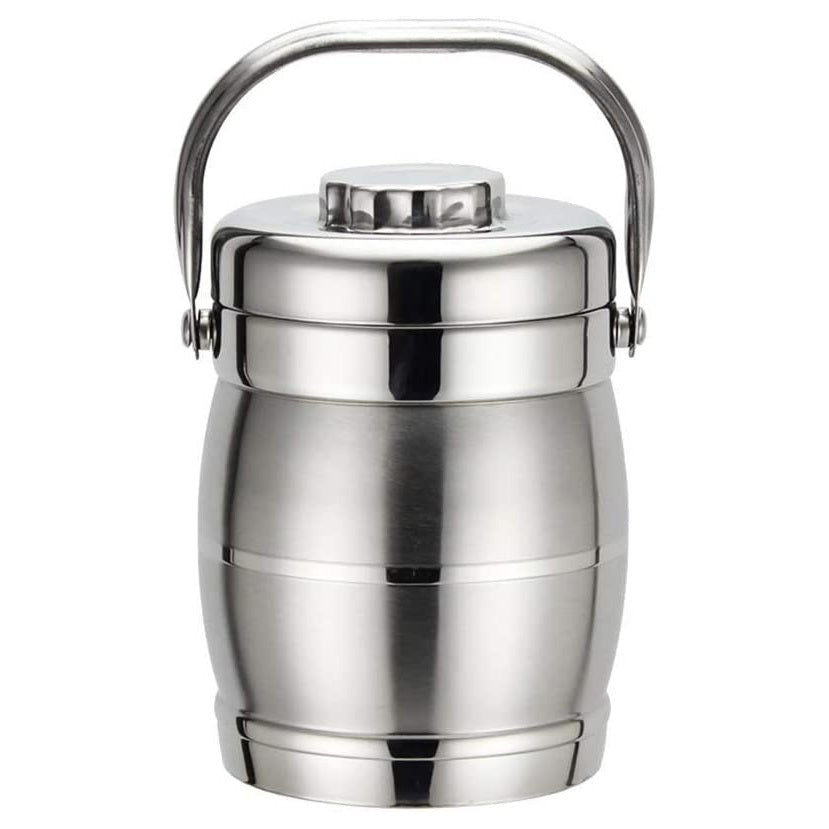 1.6L Vacuum Insulated Stainless Steel Food Jar Lunchbox Container Portable