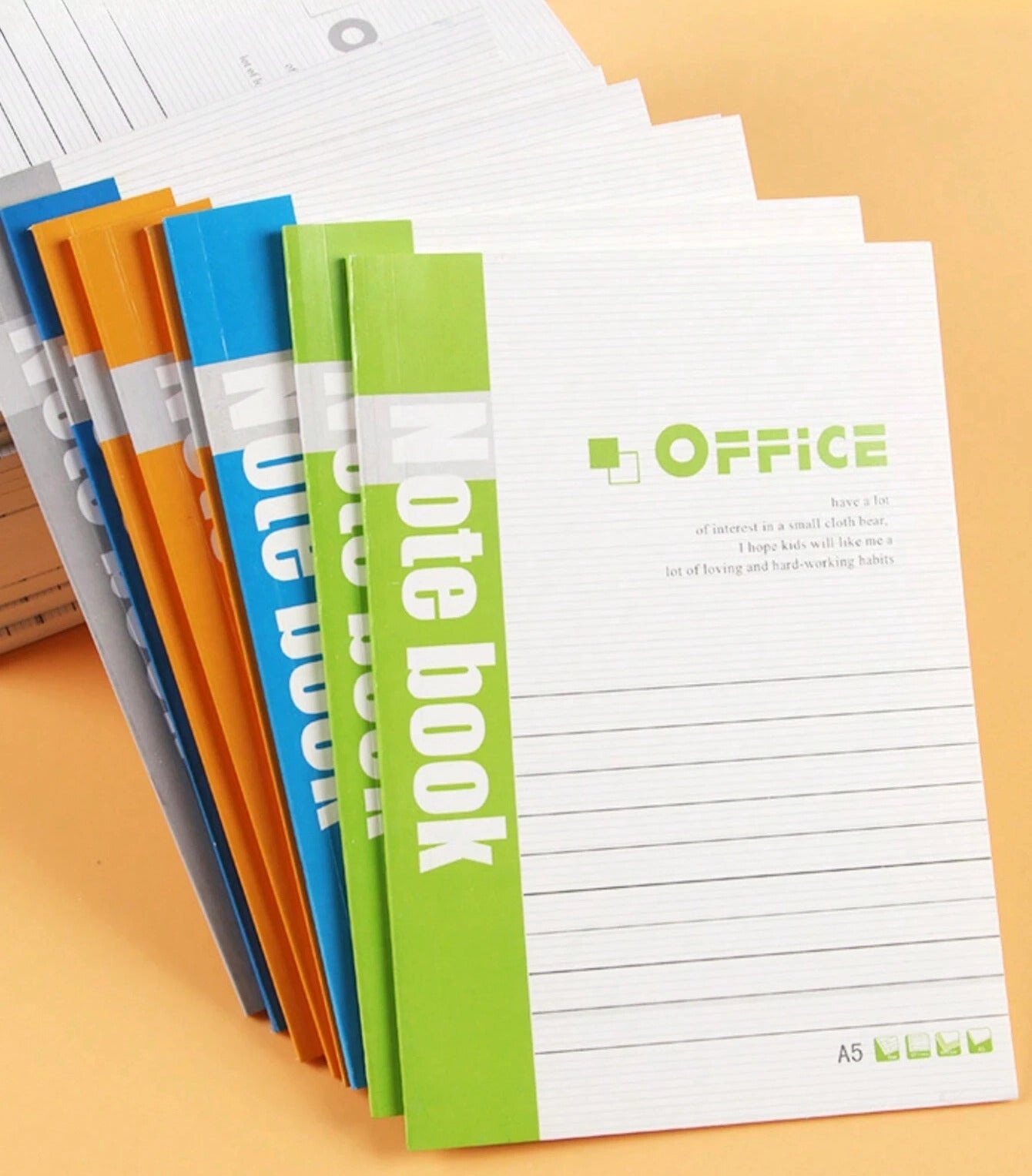 10 Pack A5 Softcover Notebooks for Office and School